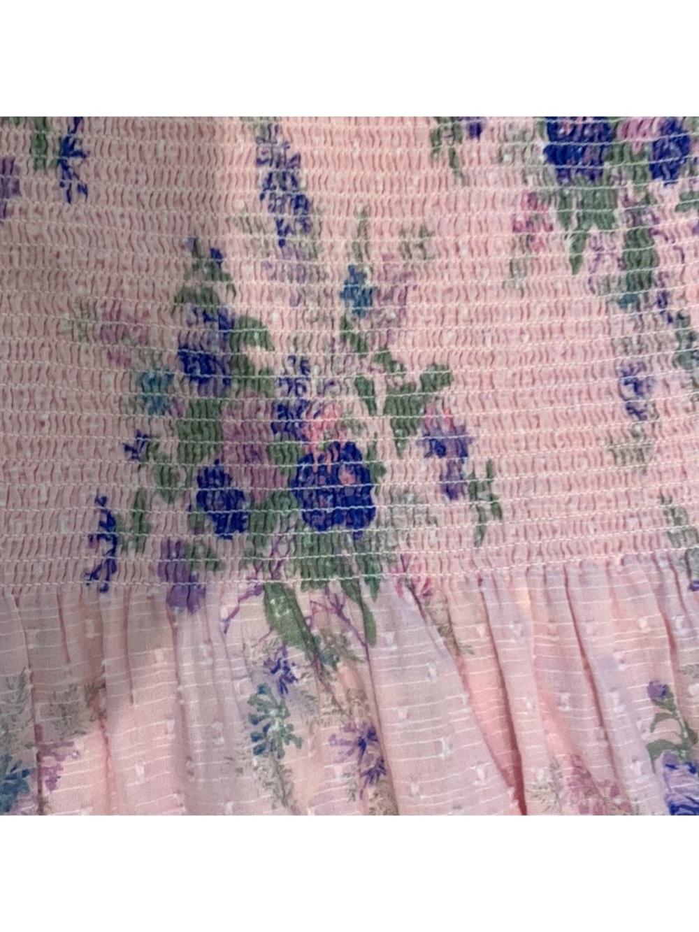 Loveshackfancy Pink Floral Cottagecore Falune Cotton Maxi Drop Waist Skirt XXL - Picture 13 of 15